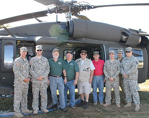 blackhawk medevac team joined by vietnam vets